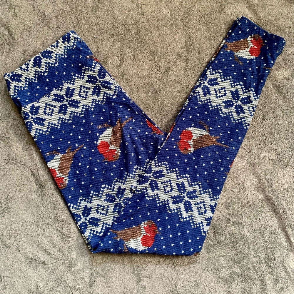 LuLaRoe OS Holiday Leggings